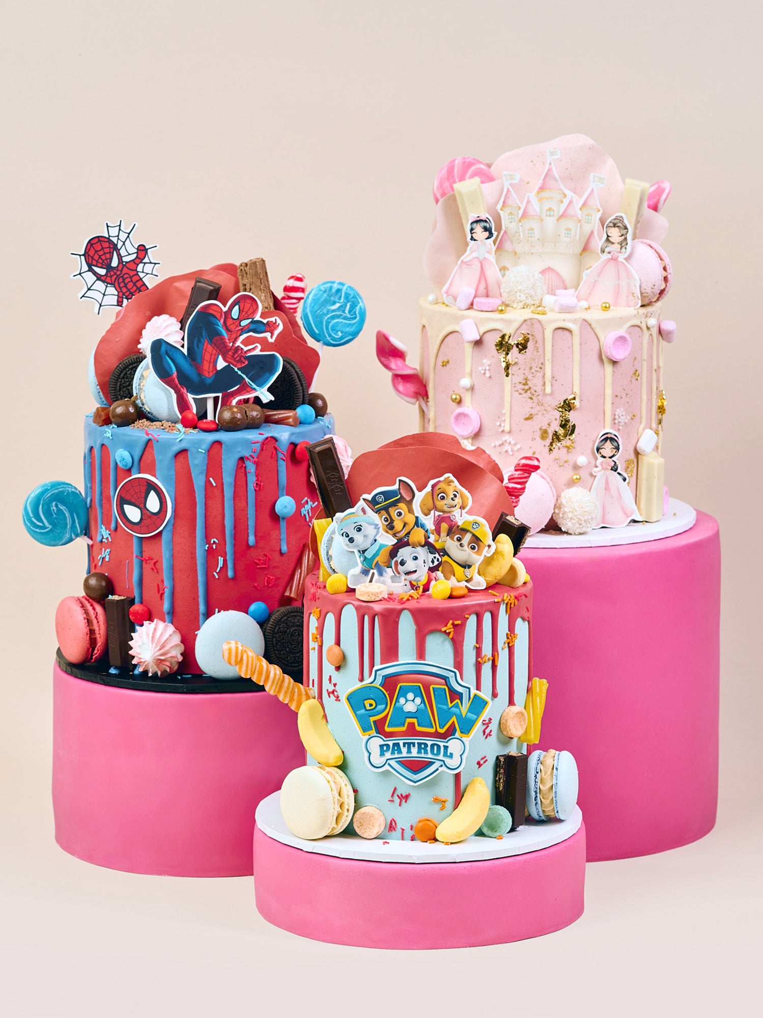 Edible Image Drip Cakes