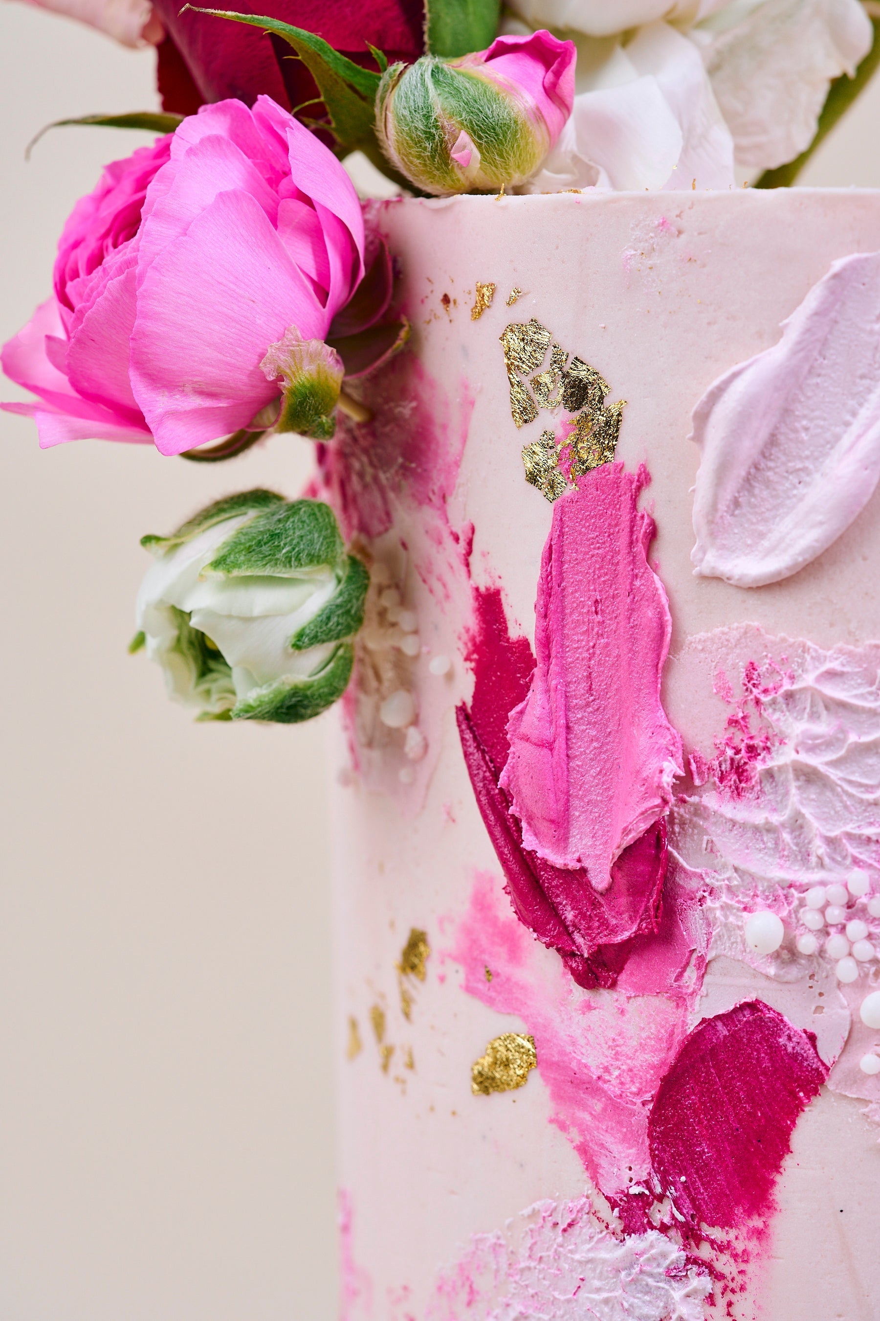 Textured Buttercream Cake